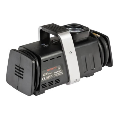 Mini Portable Air Compressor 98W 12V and 230V | 7 Bar Pressure | 60cm Hose and 2 Nozzles
