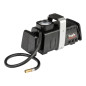 Mini compressor de ar portátil 98W 12V e 230V | Pressão de 7 bar | Mangueira de 60 cm e 2 bicos