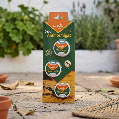 Trampa Antihormigas Cebo, 3 Envases de 5gr