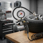 Tire Inflator Gun with Pressure Gauge 0-12 Bar | Aluminum Body | Quick Connect Tire Inflator Gun with Pressure Gauge 0-12 Bar | Aluminum Body | Quick Connect