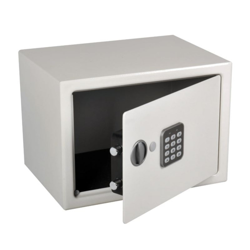 Coffre-fort électronique 16 L | Ouverture par code et 2 clés de secours | Dimensions extérieures : 35 x 25 cm Coffre-fort électronique 16 L | Ouverture par code et 2 clés de secours | Dimensions extérieures : 35 x 25 cm