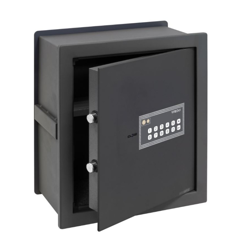 Coffre-fort extensible Arregui 21 litres | Ouverture électronique et clé | Dimensions extérieures : 39 x 36 x 25 cm Coffre-fort extensible Arregui 21 litres | Ouverture électronique et clé | Dimensions extérieures : 39 x 36 x 25 cm