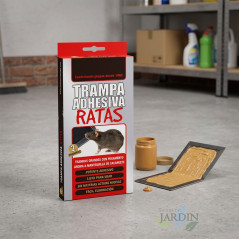 Armadilha adesiva para ratos, estojo com 2 armadilhas
