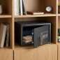 Coffre-fort Arregui 17 litres | Ouverture électronique et clé | Dimensions extérieures : 25 x 35 x 25 cm | Dimensions intérieure Coffre-fort Arregui 17 litres | Ouverture électronique et clé | Dimensions extérieures : 25 x 35 x 25 cm | Dimensions intérieure