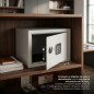 Electronic Safe 16L | Code Opening and 2 Emergency Keys | Exterior Dimensions 35x25 cm Electronic Safe 16L | Code Opening and 2 Emergency Keys | Exterior Dimensions 35x25 cm