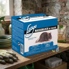  Latigo esca rodenticida in blocco per controllo di ratti e topi, 260 gr