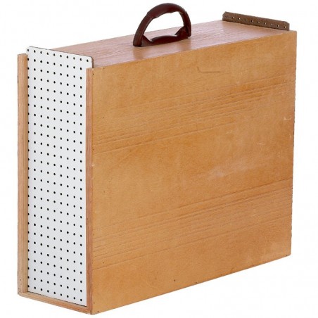 Transportadora de galo, 1 compartimento, 17x50x42 cm