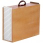 Transportín para Gallos de 1 Departamento | 17x50x42 cm | Caja para Mascotas | Jaula para Aves | Seguro | Cómodo Transportín para Gallos de 1 Departamento | 17x50x42 cm | Caja para Mascotas | Jaula para Aves | Seguro | Cómodo