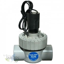 PVC solenoid valve 1" Rainpro threaded cover