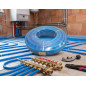25mm Blue Multilayer Plumbing Pipe with Insulation, 25 Meters, 10 Bar | Withstands up to 95ºC 25mm Blue Multilayer Plumbing Pipe with Insulation, 25 Meters, 10 Bar | Withstands up to 95ºC