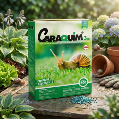 Caraquim 500gr Moluscicida Resistente à Umidade e Não Impermeável para Controle de Moluscos
