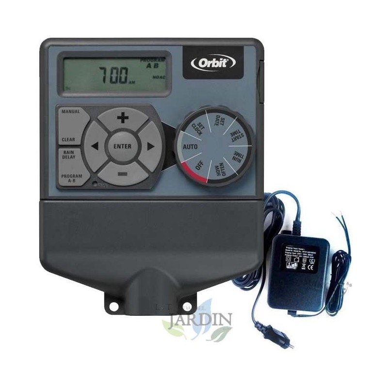 Programador de riego Pocket 6 zonas interior Orbit, programador de riego, 6 zonas, control de riego, sistemas automáticos Programador de riego Pocket 6 zonas interior Orbit, programador de riego, 6 zonas, control de riego, sistemas automáticos