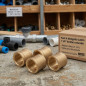 4 x 1 1/4 "brass threaded female sleeve 4 x 1 1/4 "brass threaded female sleeve