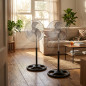 Set di 2 Ventilatore da Terra 18''. Potenza 45W, 3 Velocità e Altezza Regolabile. Base Stabile. Oscillazione a 120º Set di 2 Ventilatore da Terra 18''. Potenza 45W, 3 Velocità e Altezza Regolabile. Base Stabile. Oscillazione a 120º