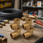 4 x 1 1/4 "brass male female elbow 4 x 1 1/4 "brass male female elbow
