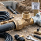 Männlicher Messingfitting für Polyethylenrohre | Größe nach Wahl | Messingstück | Wasserinstallation Männlicher Messingfitting für Polyethylenrohre | Größe nach Wahl | Messingstück | Wasserinstallation