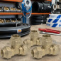 Pack 4 Te Latón 50mm para tuberia de polietileno 50 mm | Accesorio de laton con Certificado Aenor | Te de latón fontaneria Pack 4 Te Latón 50mm para tuberia de polietileno 50 mm | Accesorio de laton con Certificado Aenor | Te de latón fontaneria