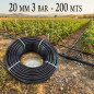 Agricultural Polyethylene Pipe 20mm 3 bar 200mt black