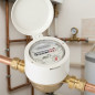 Contador de Agua Residencial Chorro Único 20mm | Rosca 3/4'' | Uso con Agua Fria | Uso con Agua Potable