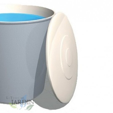 Circular polyester fiber tank cover, 53 cm, 100 liters