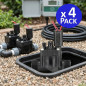 Electrovalvula de Riego 1" PGV101MMB Hunter | Pack 4 Electroválvulas Jardin 24V Macho | Valvula de Riego para Programador Electrovalvula de Riego 1" PGV101MMB Hunter | Pack 4 Electroválvulas Jardin 24V Macho | Valvula de Riego para Programador