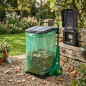 Black Garden Cart 50 kg | Leaf and Vegetable Waste Collector | Gardening Wheelbarrow with Waste Bin Function Black Garden Cart 50 kg | Leaf and Vegetable Waste Collector | Gardening Wheelbarrow with Waste Bin Function