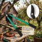 Tesoura de poda telescópica de duas mãos | Tesoura de poda de longo alcance para galhos e árvores | Ferramenta de jardinagem lev Tesoura de poda telescópica de duas mãos | Tesoura de poda de longo alcance para galhos e árvores | Ferramenta de jardinagem lev