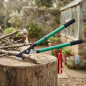 Tesoura de poda telescópica de duas mãos | Tesoura de poda de longo alcance para galhos e árvores | Ferramenta de jardinagem lev Tesoura de poda telescópica de duas mãos | Tesoura de poda de longo alcance para galhos e árvores | Ferramenta de jardinagem lev