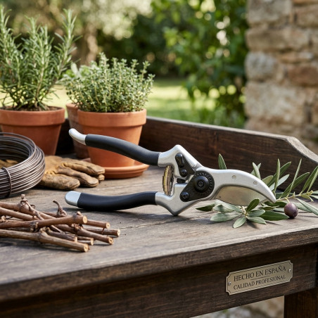 Tesoura de poda manual | Podador de galhos especial em aço | Ferramenta de jardinagem leve
