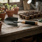 Transplantador de Jardín Ancho con Mango de Madera | Pala de Trasplante de Precisión para Plantas y Flores Transplantador de Jardín Ancho con Mango de Madera | Pala de Trasplante de Precisión para Plantas y Flores