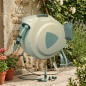 Automatic Hose Reel 20 Meters | 12 mm Irrigation Hose | Retractable Hose Reel for Garden