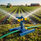 Aspersor Agrícola Sectorial 1/2" | Alcance de 8 a 13 Metros | Incluye Base de Soporte | Aspersor de Riego Ajustable Aspersor Agrícola Sectorial 1/2" | Alcance de 8 a 13 Metros | Incluye Base de Soporte | Aspersor de Riego Ajustable