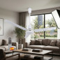 Ventilador de suelo 3 velocidades 60W 30 cm - Potente ventilador para aire fresco en el hogar Ventilador de suelo 3 velocidades 60W 30 cm - Potente ventilador para aire fresco en el hogar