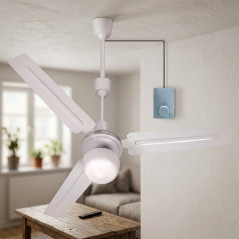 Mini Ventilador de Mesa Silencioso 15W 10cm - Ventilador pequeno e prático para espaços pequenos