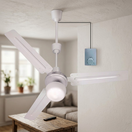 Mini Ventilador de Mesa Silencioso 15W 10cm - Ventilador pequeno e prático para espaços pequenos