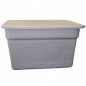  Polyester-Tankabdeckung 67x67 cm, 100 Liter Fiberglas