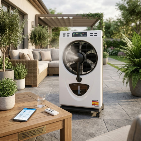 Aquecedor Elétrico 5000W 26x40x40 cm - Calor intenso para grandes espaços