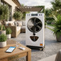Digital nebulizer fan 3 speeds 90W 30 cm