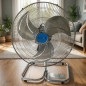 Ventilatore industriale da pavimento 45 cm 120 W 3 velocità | Ventilatore silenzioso ad alta velocità | Ventilatore in metallo Ventilatore industriale da pavimento 45 cm 120 W 3 velocità | Ventilatore silenzioso ad alta velocità | Ventilatore in metallo
