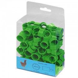  Plastikringe für Hühner.  Packen Sie 100 Einheiten