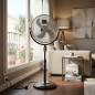 40cm Pedestal Fan, Silent, 3 Speeds, 90W | Oscillating and Quiet | Height Adjustable 134cm | Tiltable 40cm Pedestal Fan, Silent, 3 Speeds, 90W | Oscillating and Quiet | Height Adjustable 134cm | Tiltable
