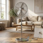 Ventilador de Pie 40 cm Silencioso Orbegozo 3 Velocidades 60W | Oscilante y Silencioso | Altura Regulable 118 cm Ventilador de Pie 40 cm Silencioso Orbegozo 3 Velocidades 60W | Oscilante y Silencioso | Altura Regulable 118 cm