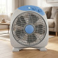 Ventilateur sur pied industriel 30 cm 40 W à 3 vitesses | Ventilateur haute vitesse avec minuterie | Ventilateur silencieux