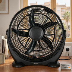 Ventilador de mesa 3 velocidades 50W 35 cm - Ventilador versátil com 3 velocidades