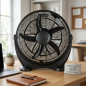 Ventilatore da tavolo a 3 velocità | Ventilatore oscillante da 50 cm | Ventilazione silenziosa Ventilatore da tavolo a 3 velocità | Ventilatore oscillante da 50 cm | Ventilazione silenziosa