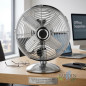 3-Speed Desktop Fan | 30cm Oscillating Fan | Silent Ventilation 3-Speed Desktop Fan | 30cm Oscillating Fan | Silent Ventilation