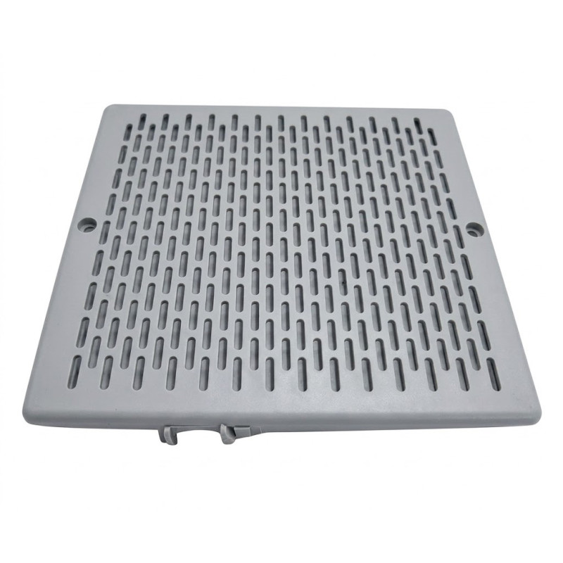 Edelstahl-Poolrost 252 x 252 mm | Ersatz für Poolablauf