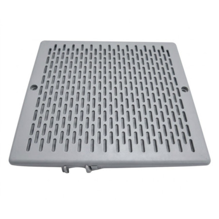 Edelstahl-Poolrost 252 x 252 mm | Ersatz für Poolablauf