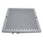 Edelstahl-Poolrost 252 x 252 mm | Ersatz für Poolablauf