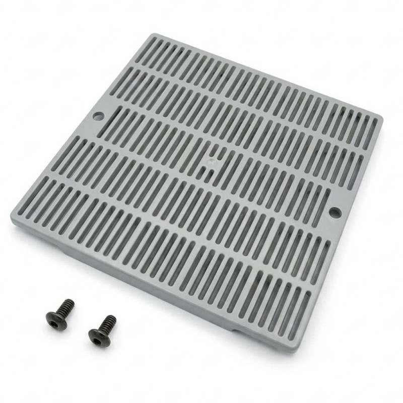 Kunststoff-Poolrost 252x252 mm | Ersatz für Poolablauf Kunststoff-Poolrost 252x252 mm | Ersatz für Poolablauf
